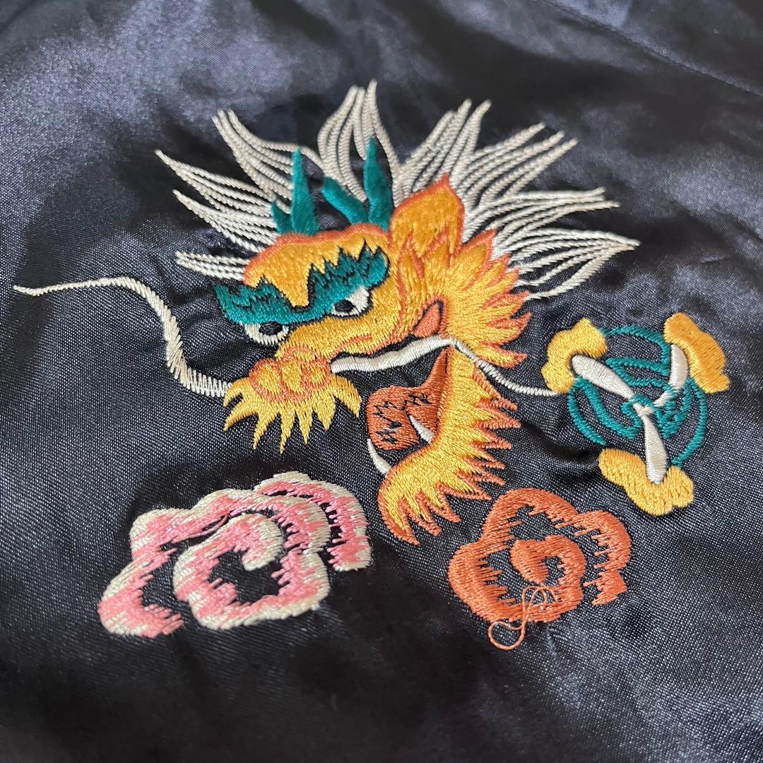 モ*タ様 豪華刺繍【テーラー東洋】スーベニアジャケット リバーシブルスカジャン