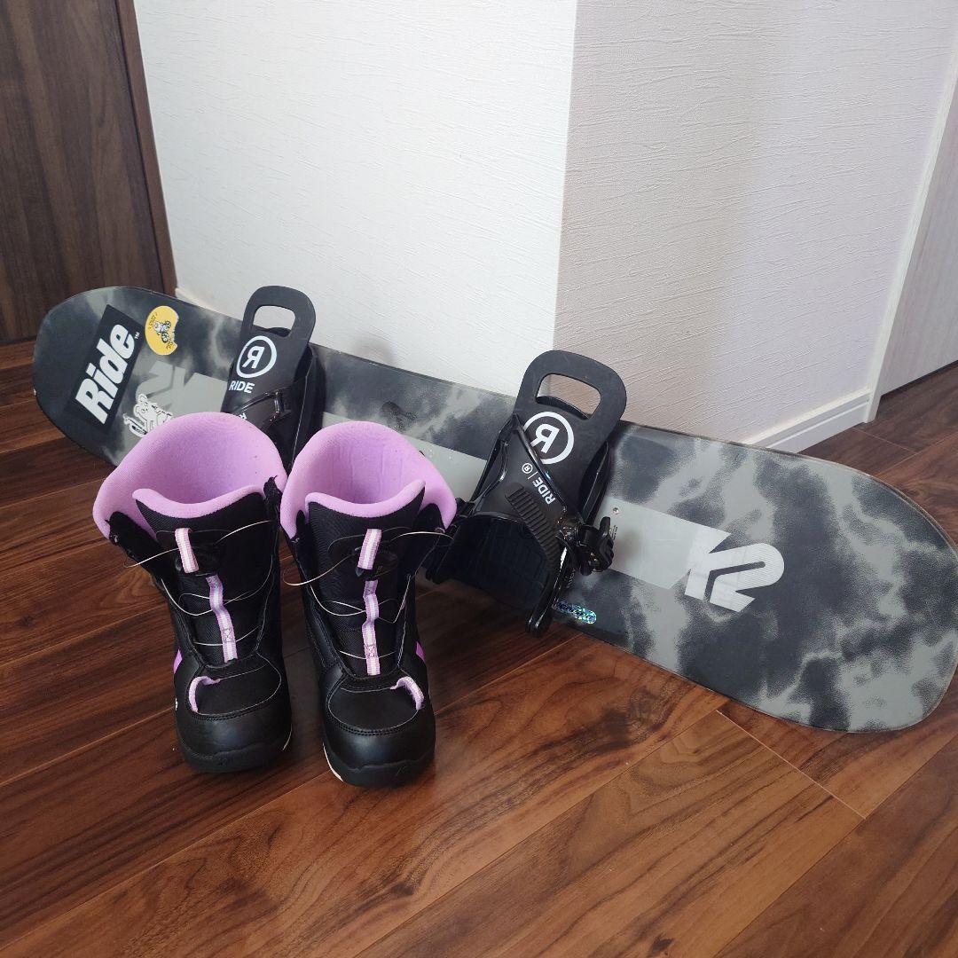 キッズ　K2　スノーボード　ブーツ 20センチ　ビンディング　3点セット