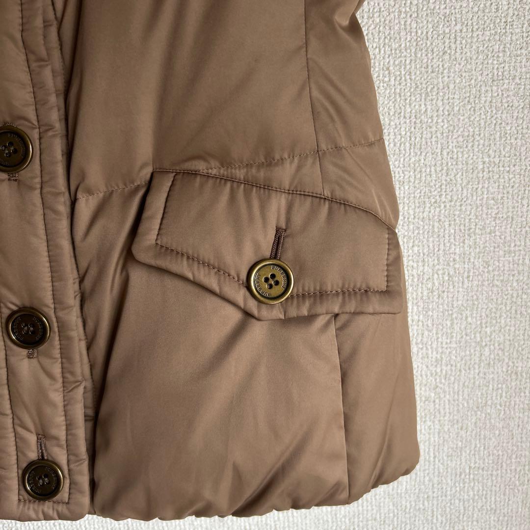 バーバリー ロンドン BURBERRY LONDON ダウンベスト フード付き