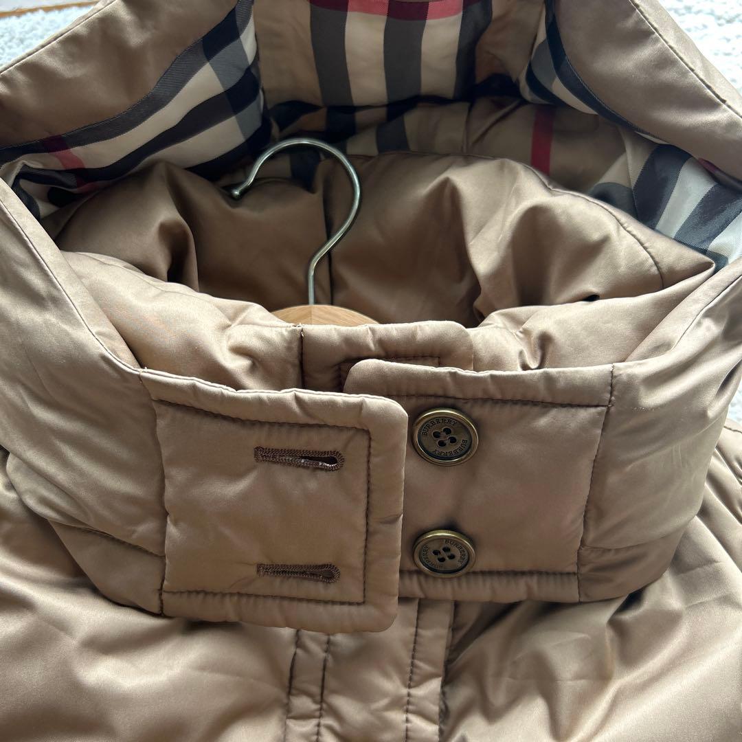 バーバリー ロンドン BURBERRY LONDON ダウンベスト フード付き