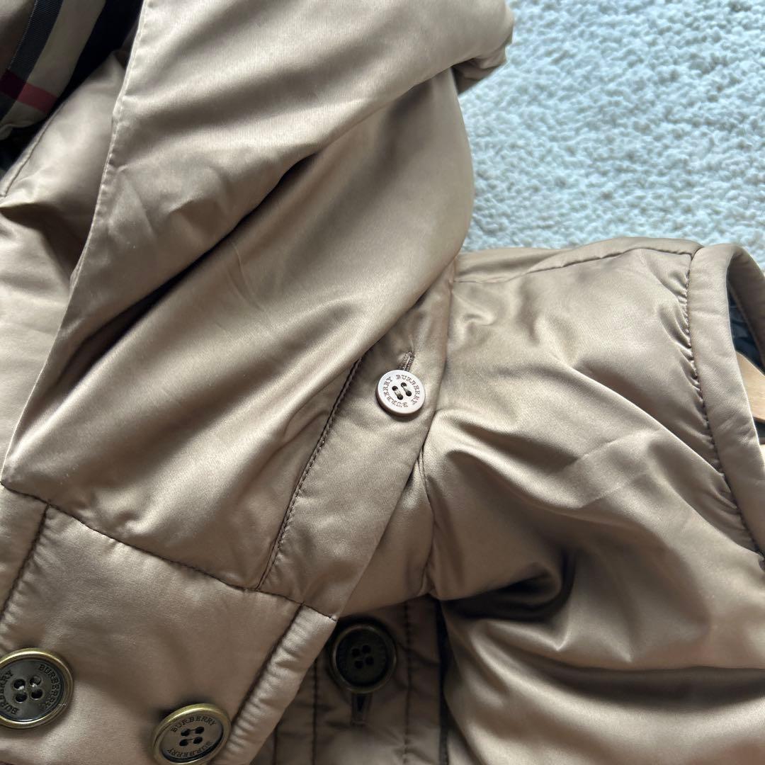 バーバリー ロンドン BURBERRY LONDON ダウンベスト フード付き