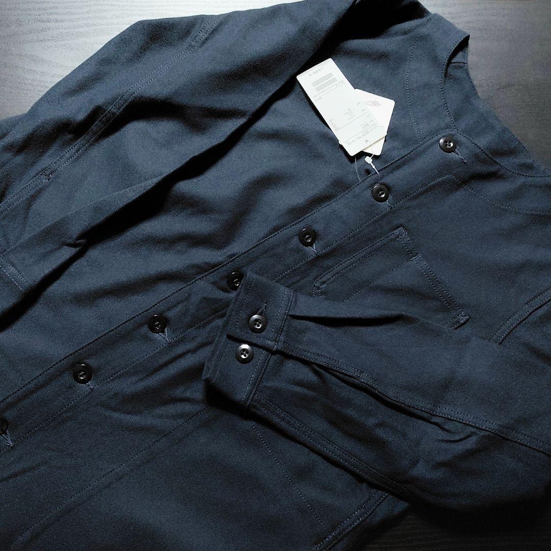 ビームスボーイ フラノパイロットスーツ オールインワン つなぎ ネイビー