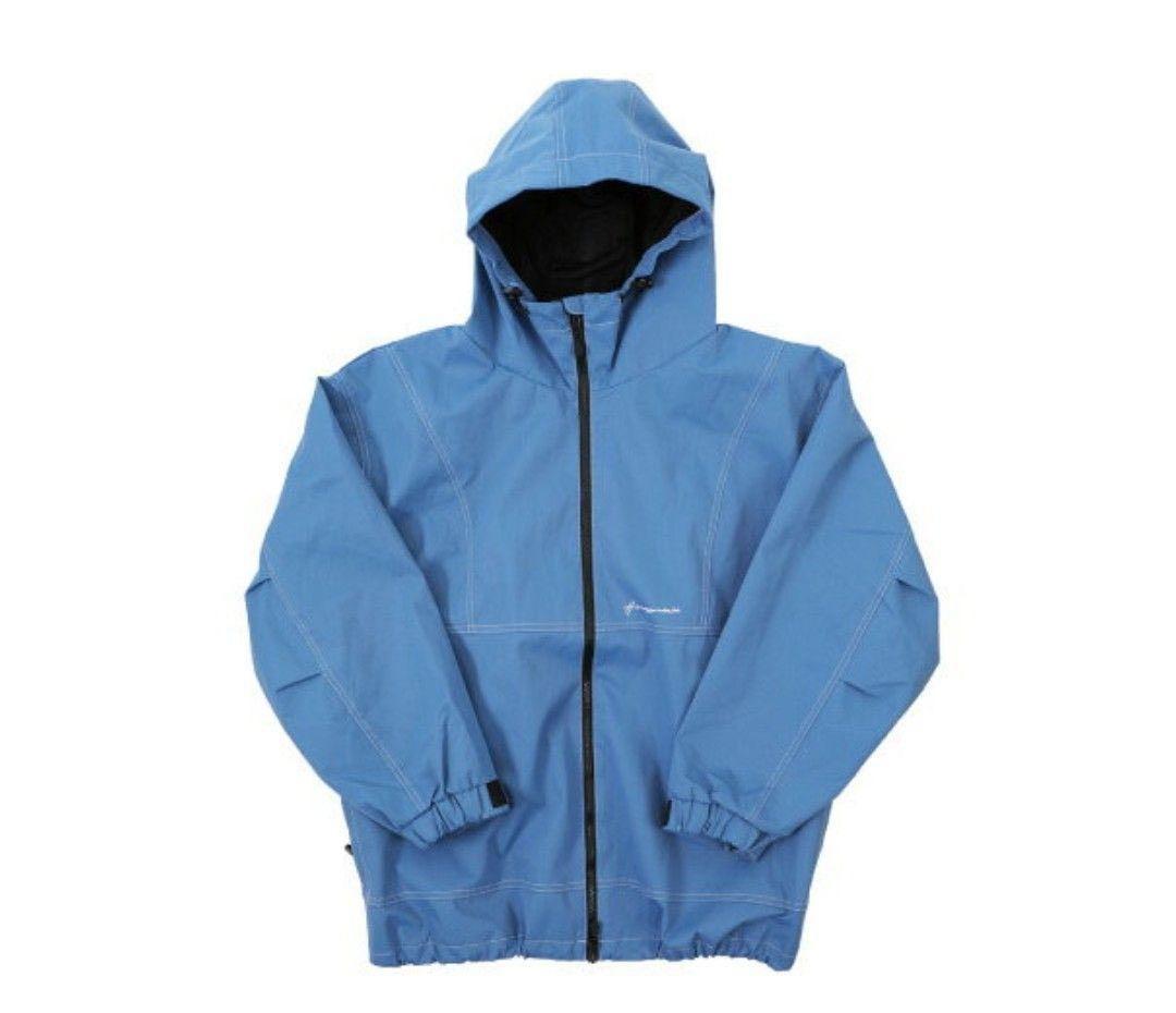 HIMANI 防水セットアップ ライトブルー L
