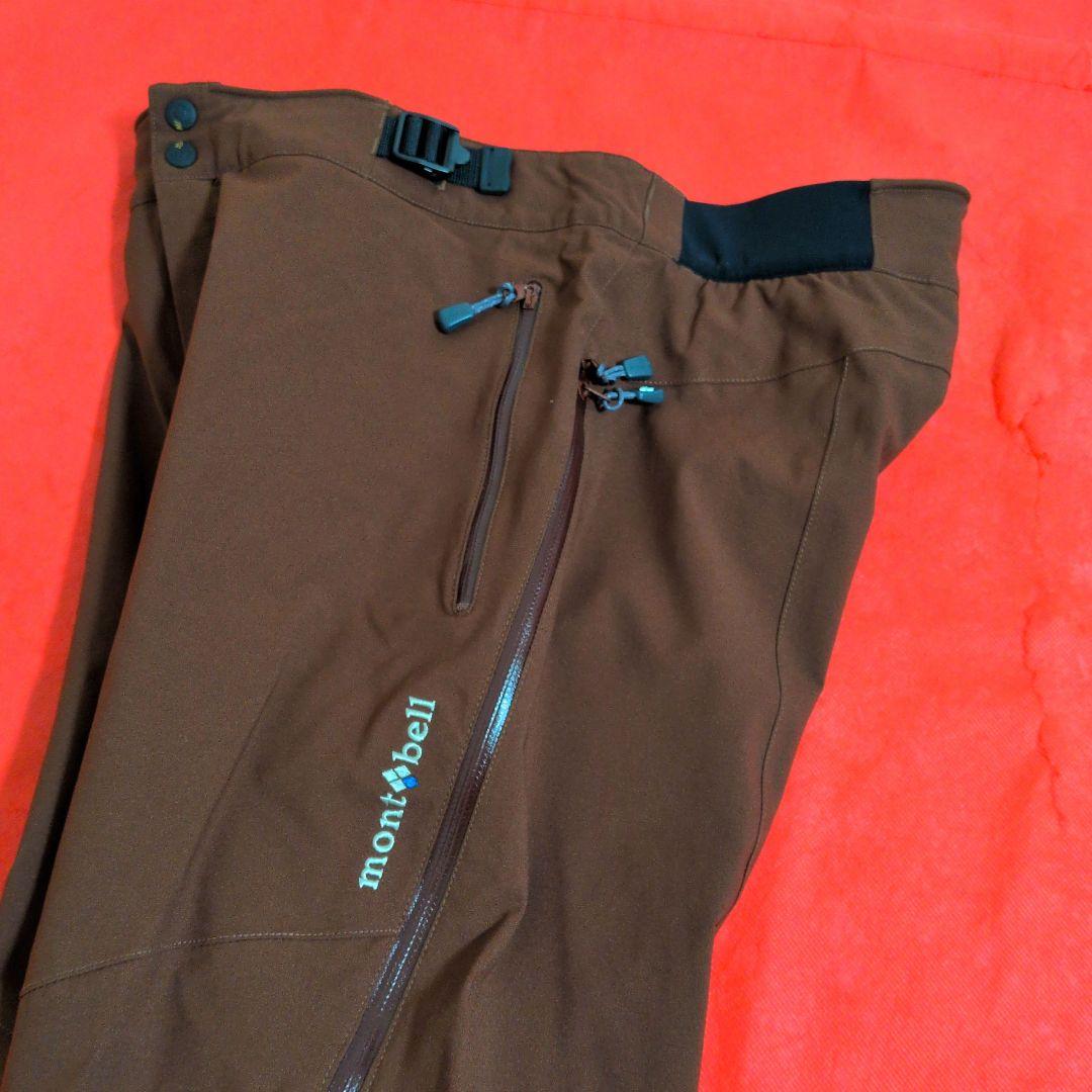 【美品】montbell ドライテックインシュレーテッドパンツ／L-S