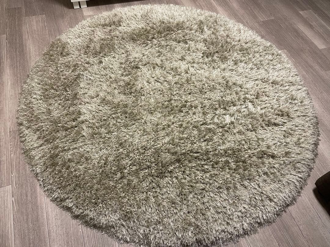 YM1296 GLAMSTYLE グラムスタイル シャギー ラグ 190cm