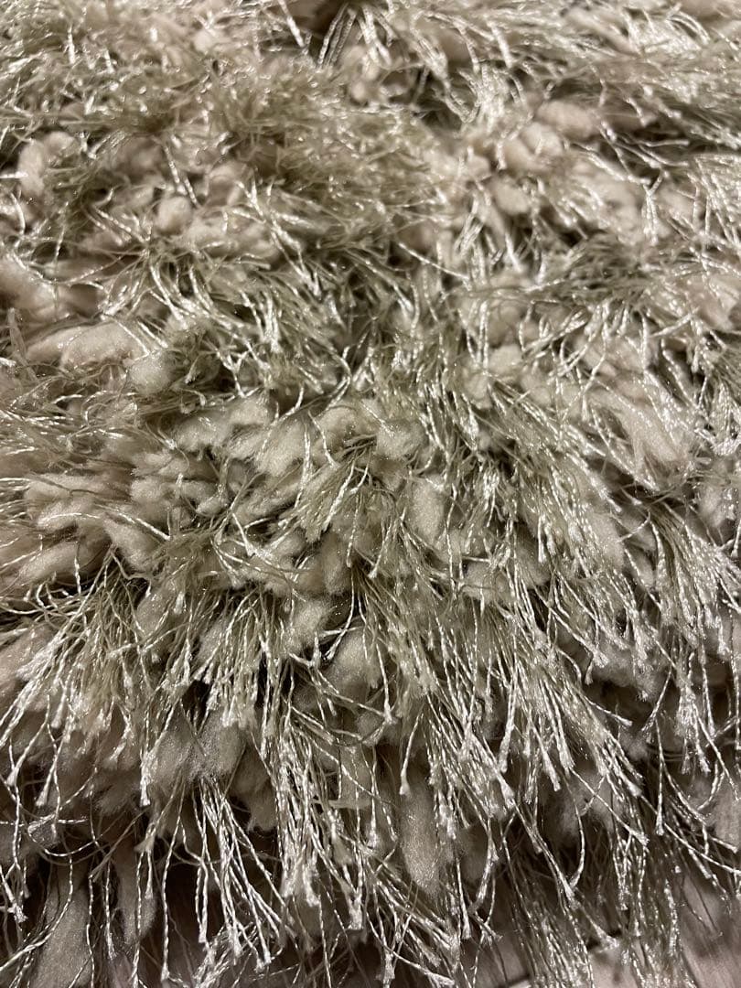 YM1296 GLAMSTYLE グラムスタイル シャギー ラグ 190cm