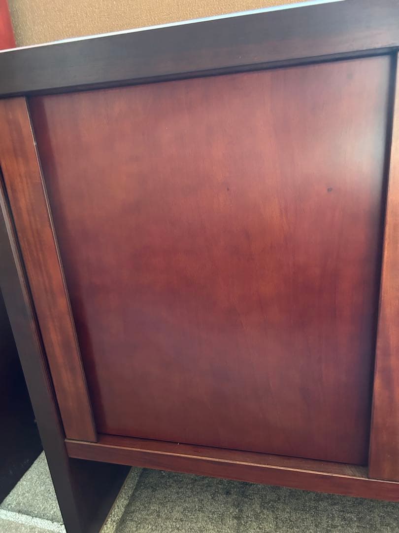 木製　キャビネット　本棚　収納棚