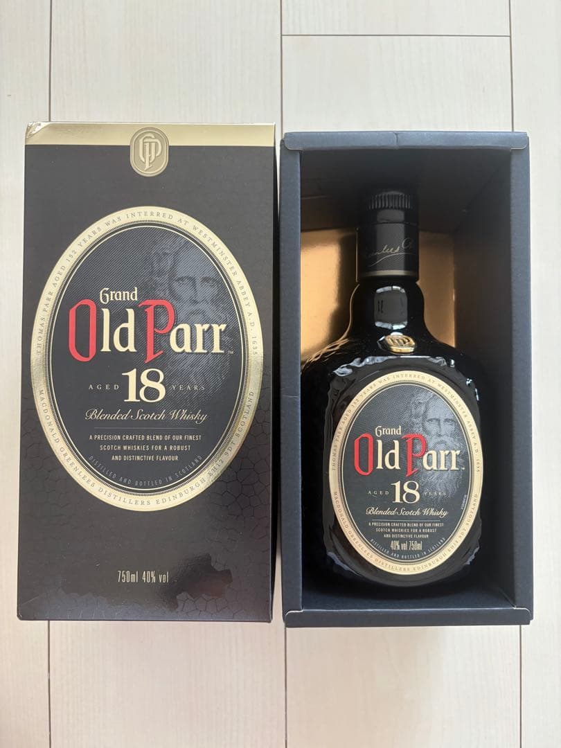 ウイスキー Grand Old Parr 18 750ml 40%