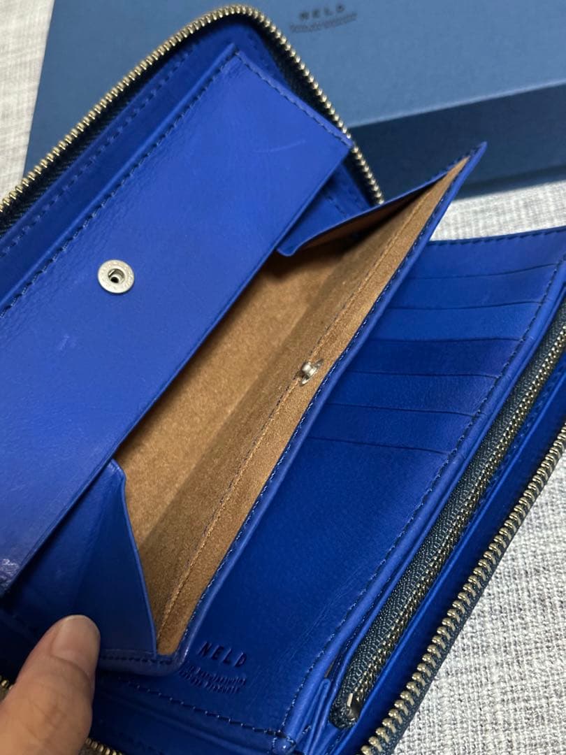 NELD 長財布 青