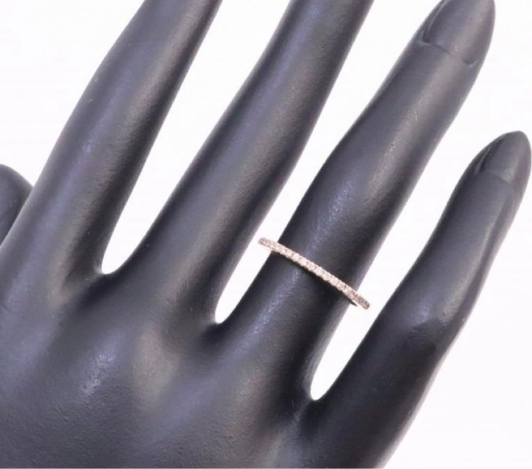 STAR JEWELRY ハーフエタニティリング 9号 ダイヤ スタージュエリー