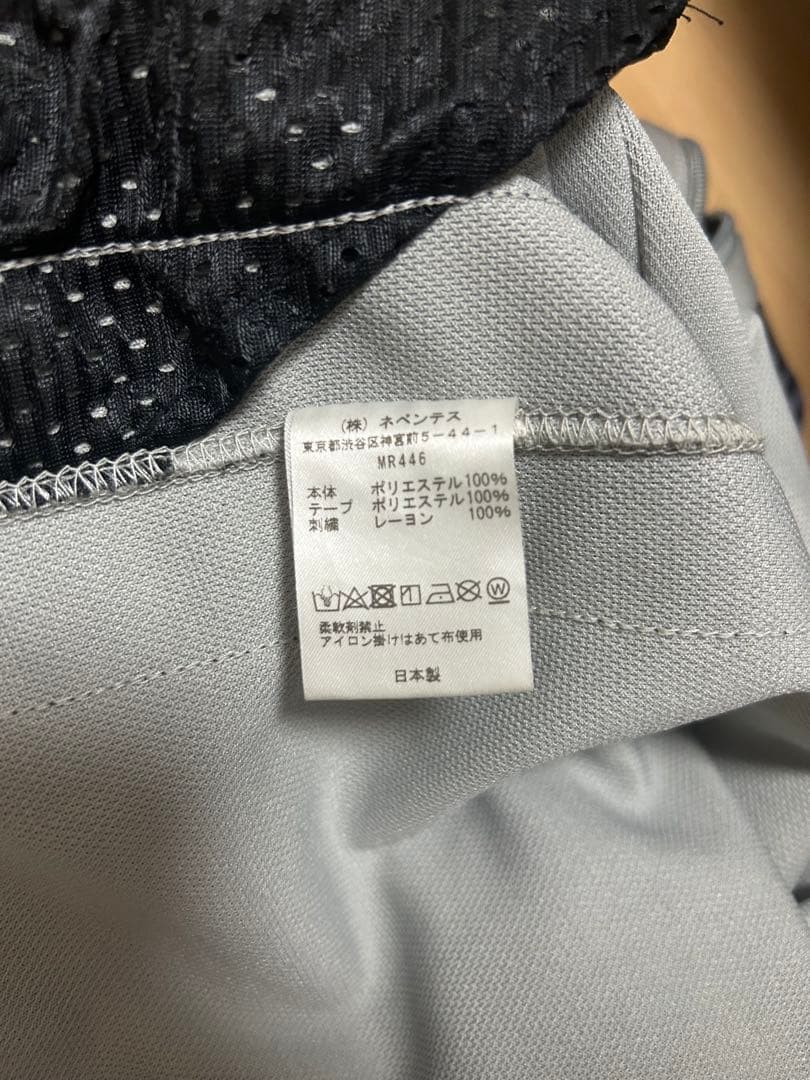 〈別注〉ストレートtrack pant-poly smooth Mサイズ　グレー