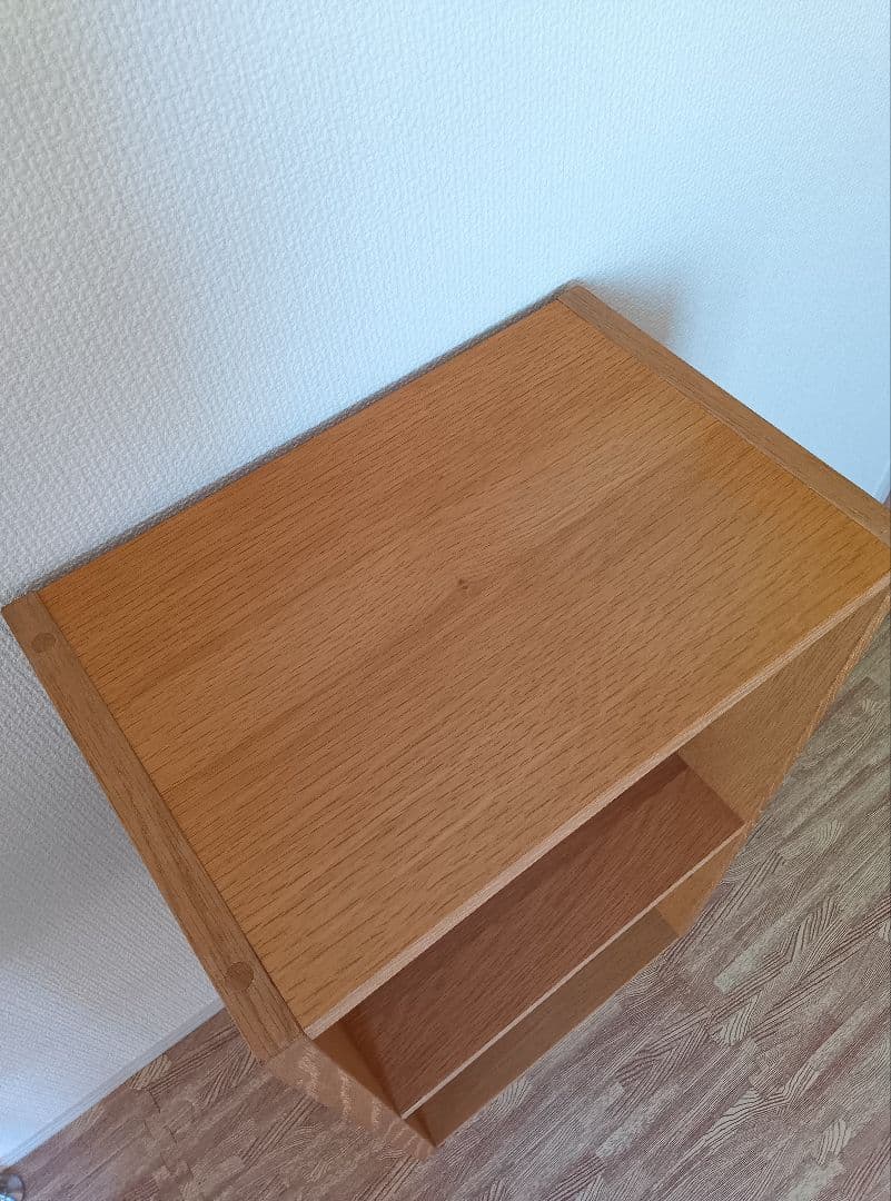 MUJI 無印良品 スタッキングシェルフ 2段 オーク