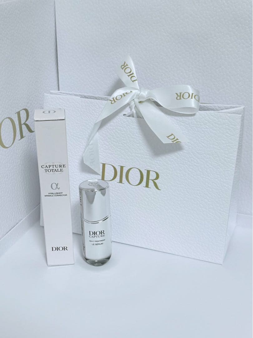 ディオールカプチュールトータルヒアルショット15ml&ルセラム10mlおまけ付き