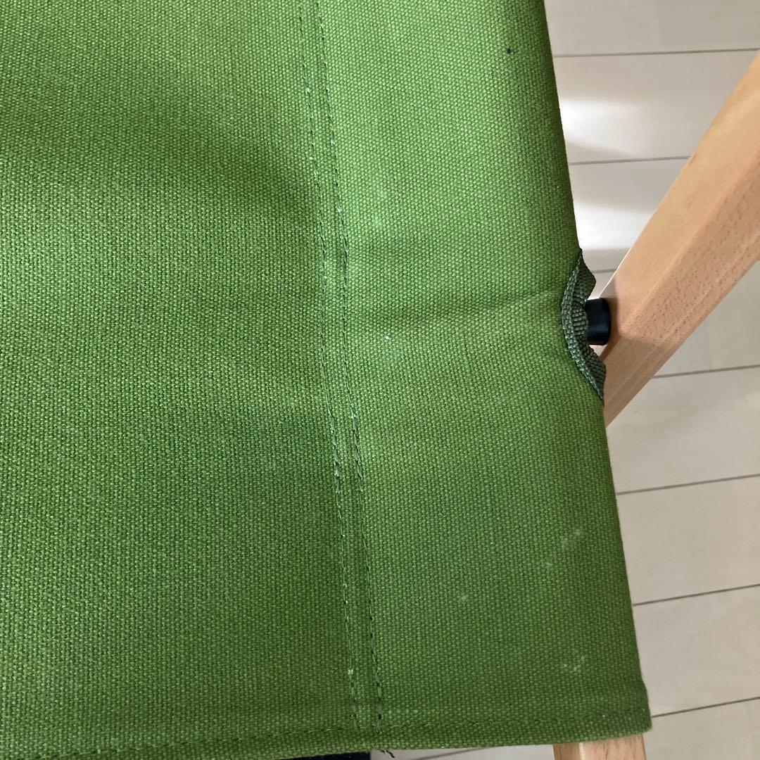 masa　ハイランダー　ウッドフレームチェア　グリーン　2点セット