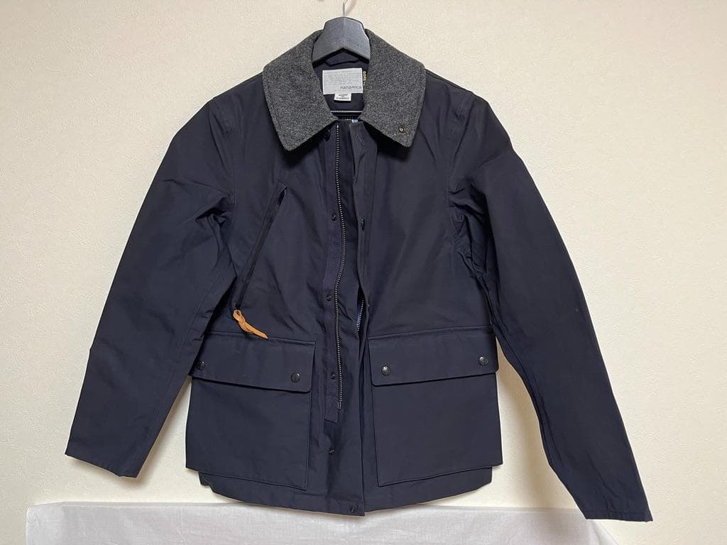 nanamica GORE-TEX ネイビー ジャケット X-Small