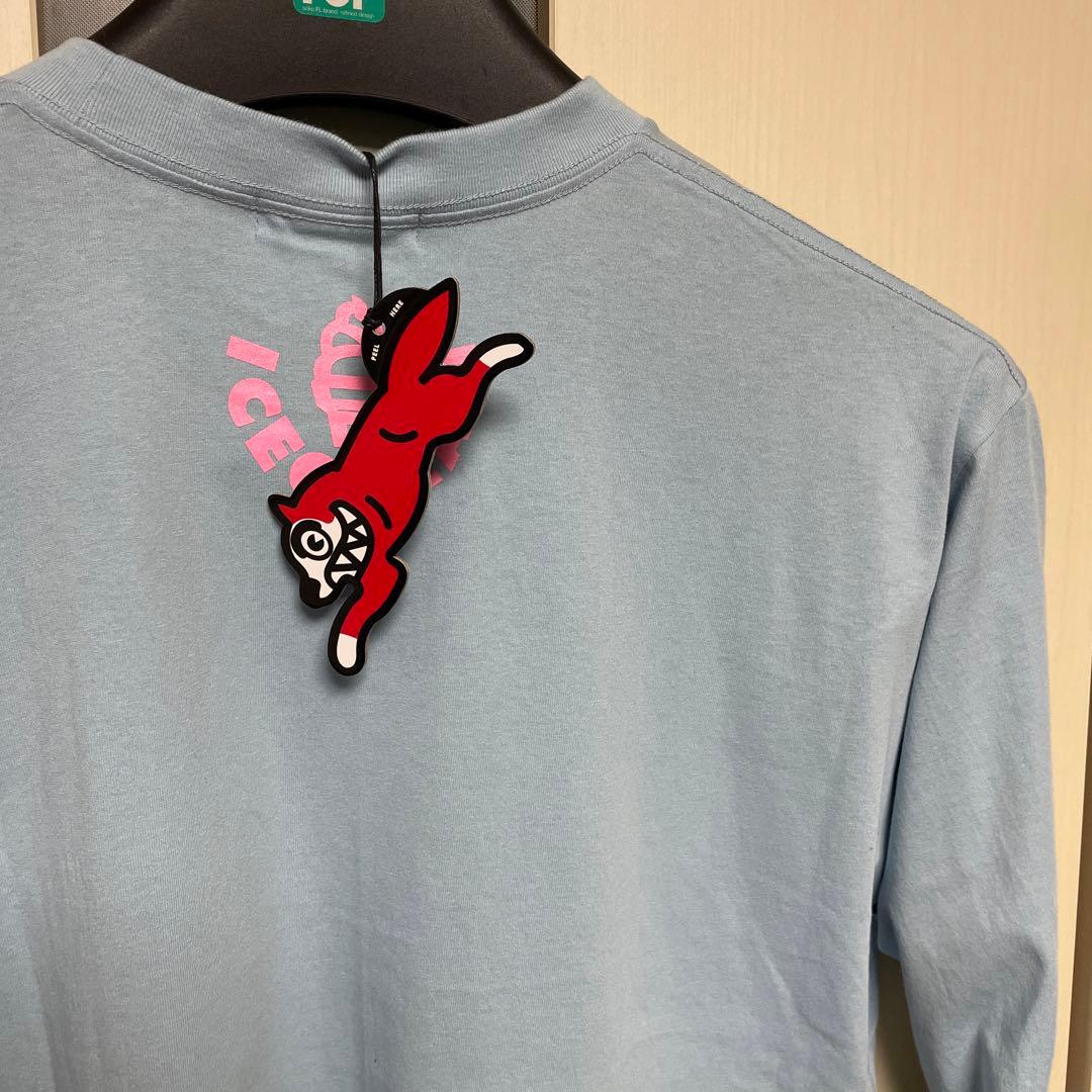 【ICECREAM】コットンLS T-SHIRT RUNNING DOG