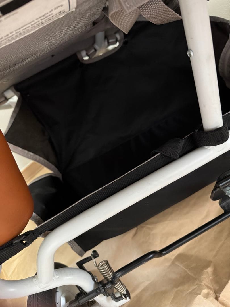 ココダブル　エアバギー　双子用ベビーカー グリーン　2人乗り　他5点付き