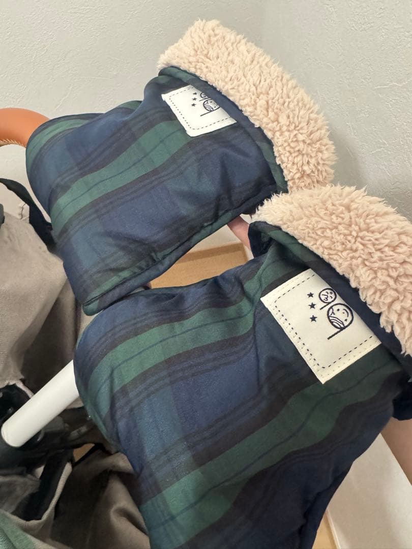 ココダブル　エアバギー　双子用ベビーカー グリーン　2人乗り　他5点付き