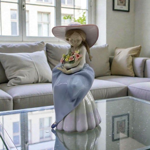 ​【美品】リヤドロ LLADRO No.5862「薫る花束」スペイン製