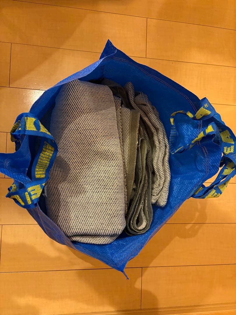 IKEA ソーデルハムン　カバー3人掛け用　ヴィーアルプベージュ／ブラウン