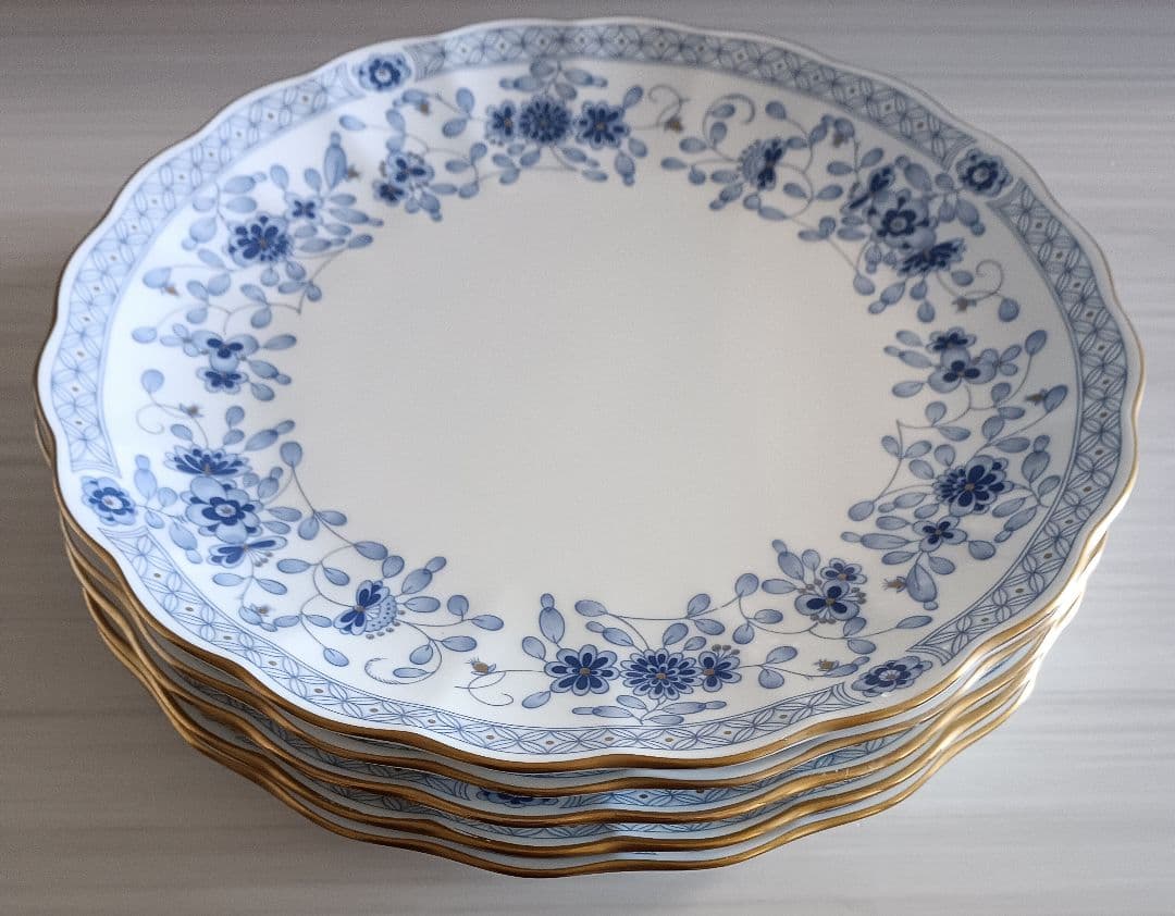 ノリタケミラノディナープレート 5枚セット