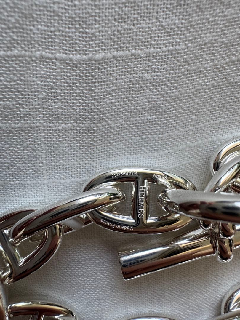 【休日セール】HERMES エルメス　シェーヌダンクル　GM13