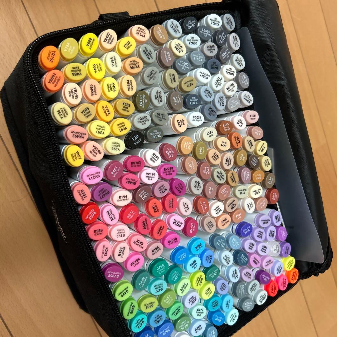 Ohuhu 200色 マーカーケース Y30-80402-07