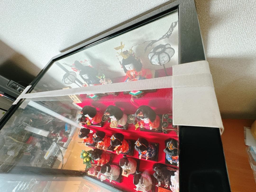 値下げ中：ひな人形【4段】アンティーク　江戸木目込　寿慶