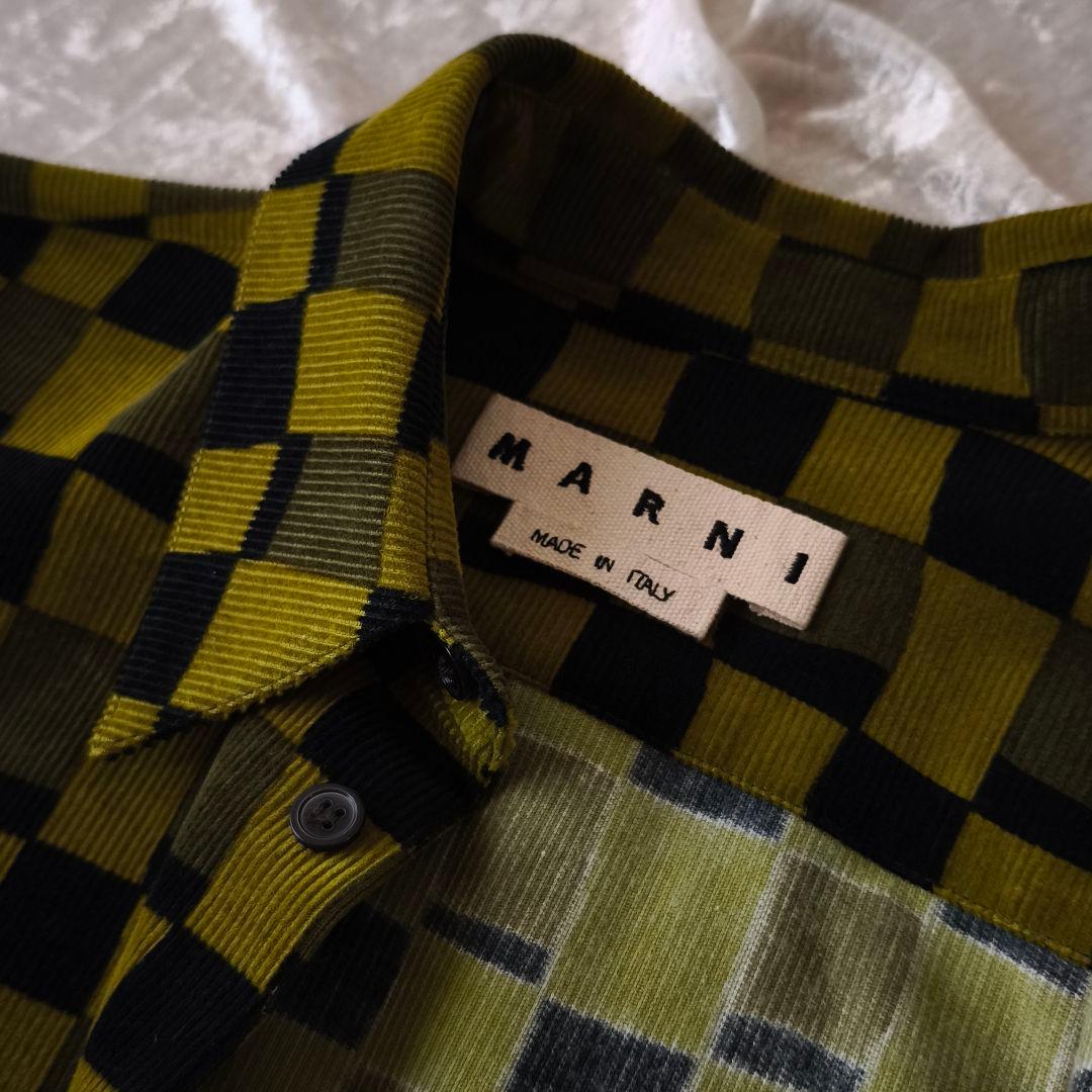MARNI マルニ　シャツジャケット　コーデュロイ　イタリア製