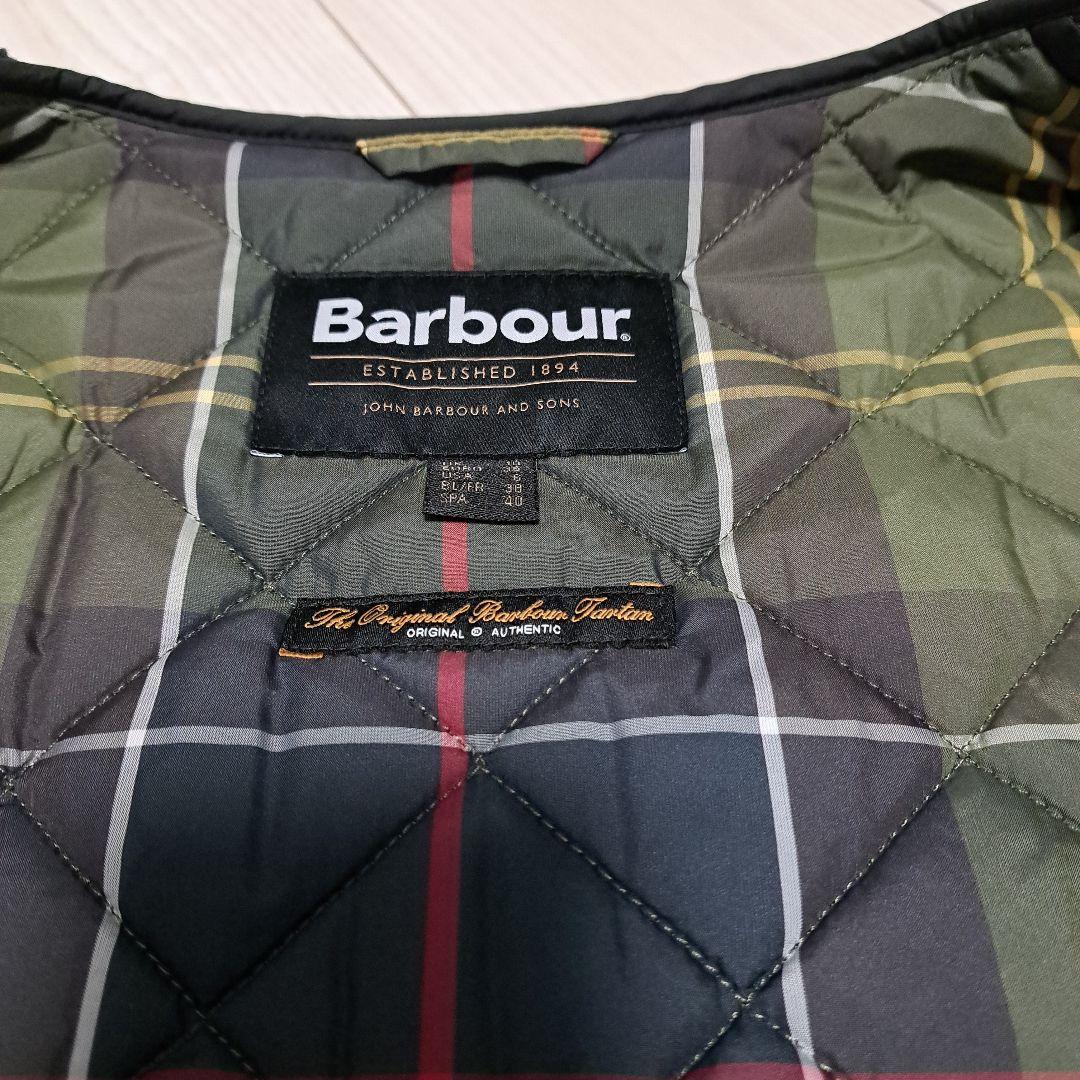 Barbour ボアダウンベスト ブラック