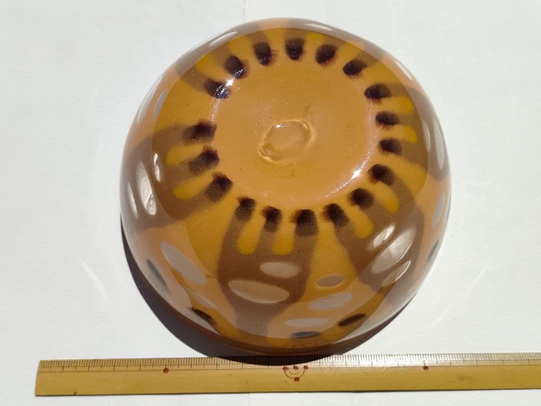 ●新品●作家物 ガラスのボール３点●尾藤硝子工房 小野真琴作●径11＆14＆15