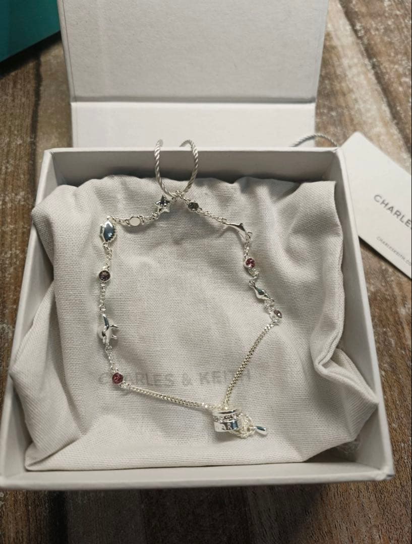 CHARLES&KEITH Oceana オセアナ クリスタルブレスレット