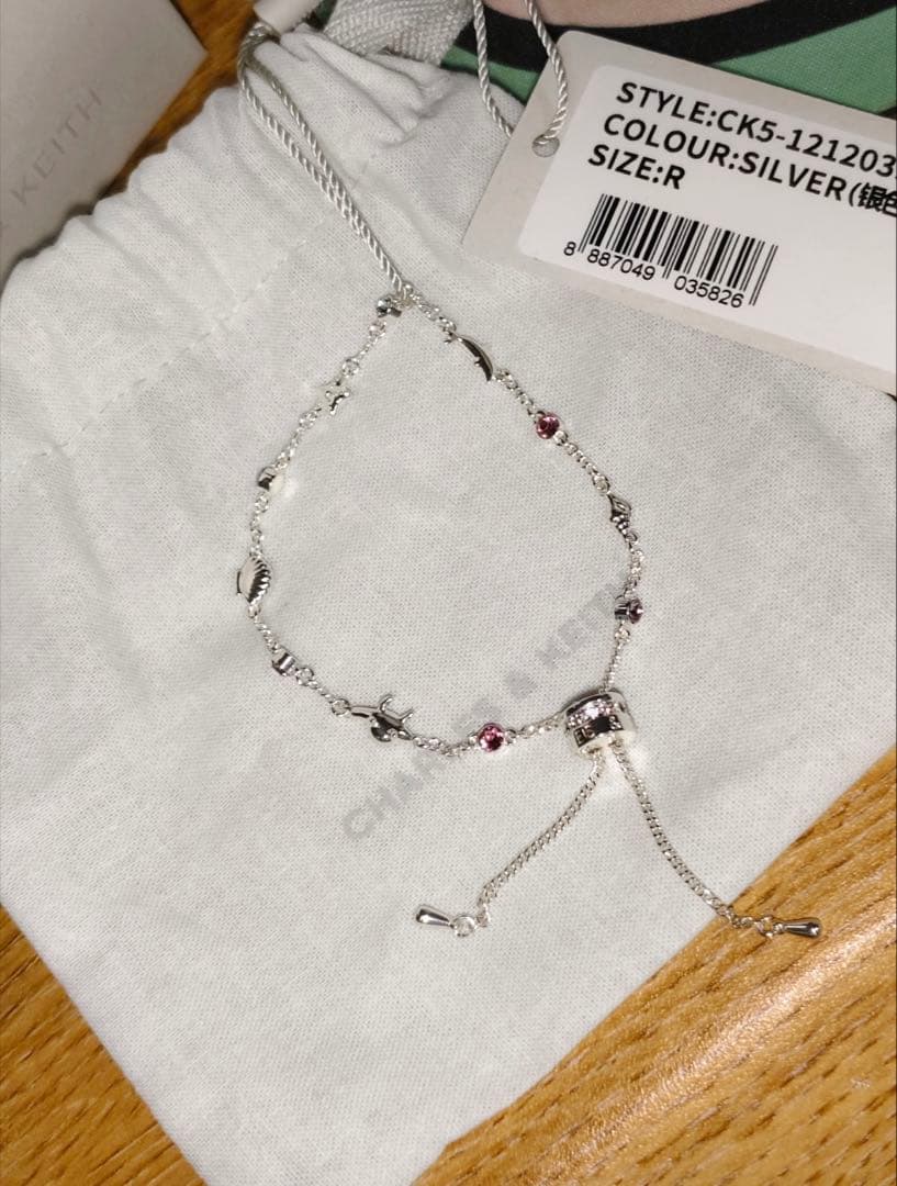 CHARLES&KEITH Oceana オセアナ クリスタルブレスレット