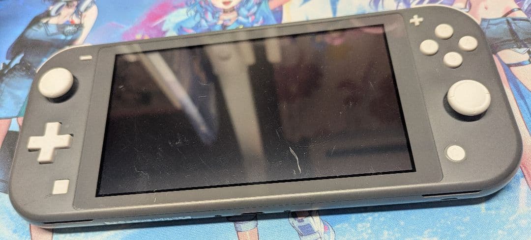 ま*め様 [ Switch Lite ] グレー 本体〈収納バッグ＆ACアダプタ