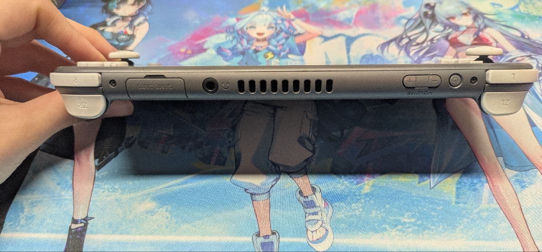 ま*め様 [ Switch Lite ] グレー 本体〈収納バッグ＆ACアダプタ