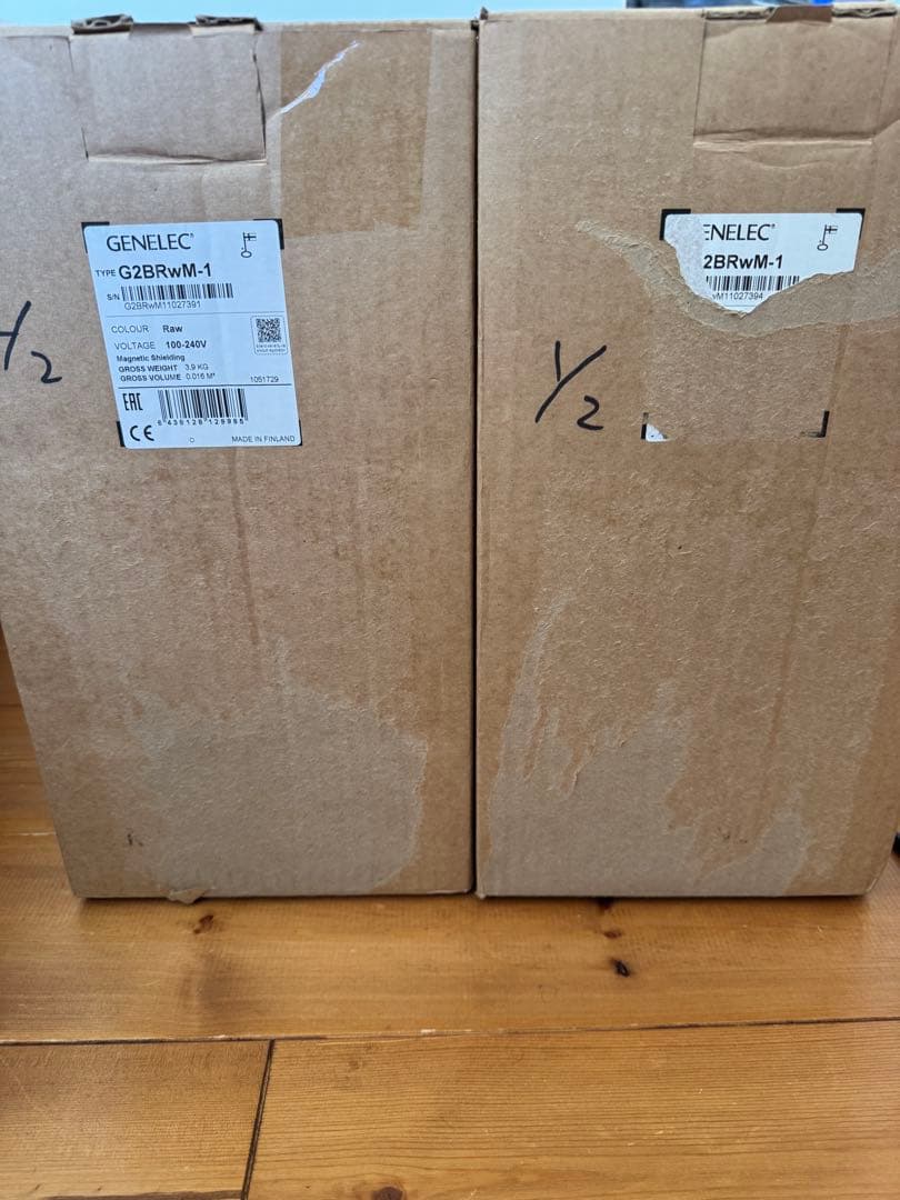 GENELEC G Two アクティブスピーカー　ペア