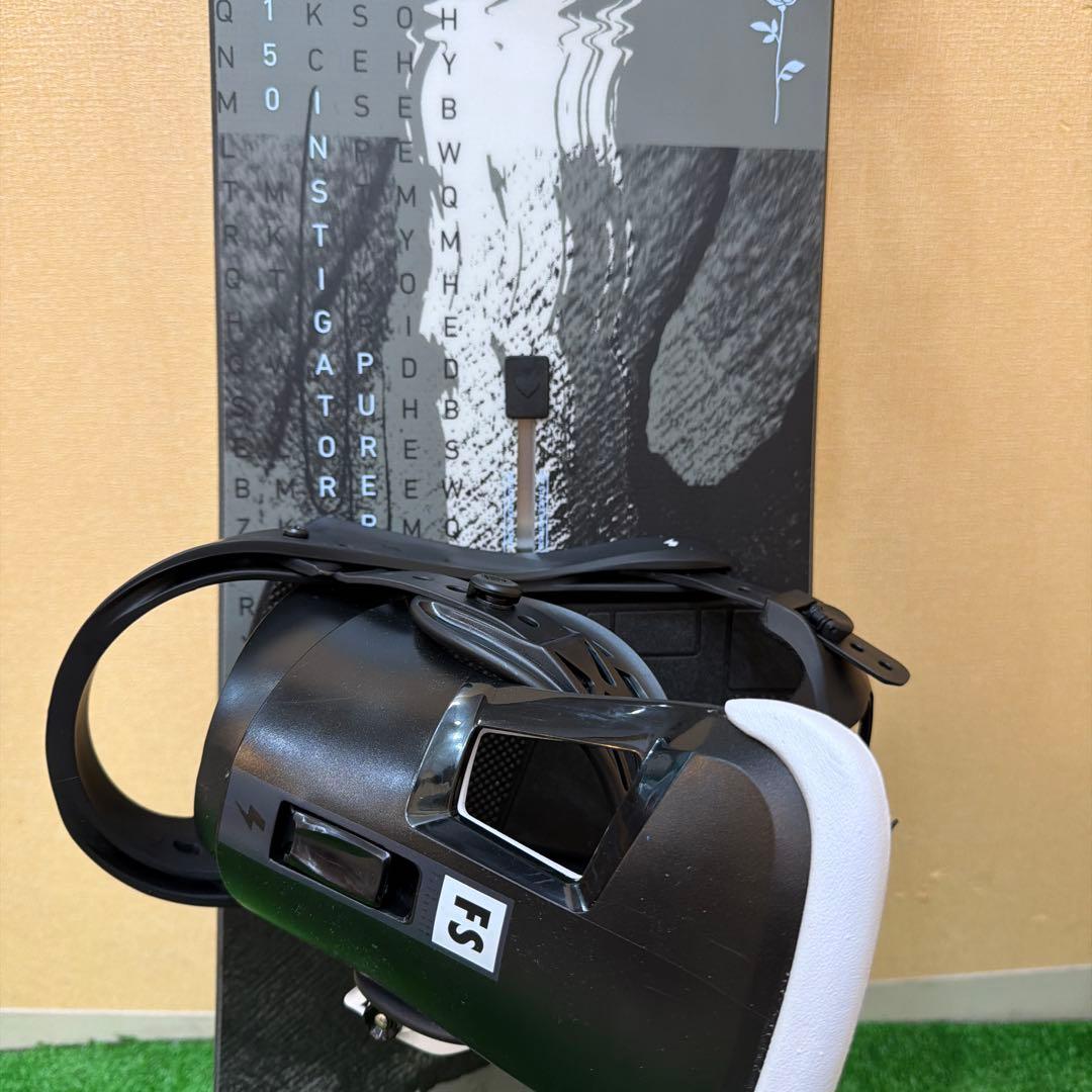 BURTON インスティゲーター ピュアポップ 150 & フリースタイル M