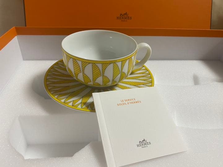 エルメス ソレイユ ドゥ エルメス カップ&ソーサー