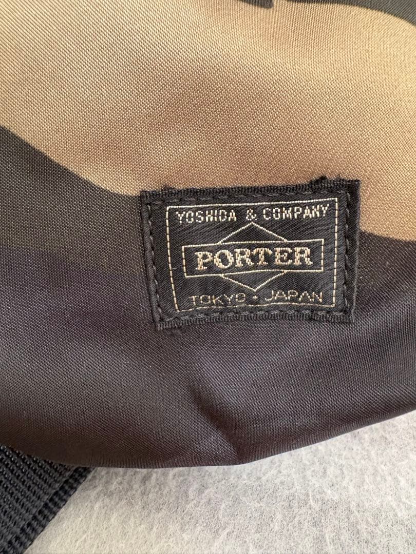 PORTER カモフラージュ ボディバッグ