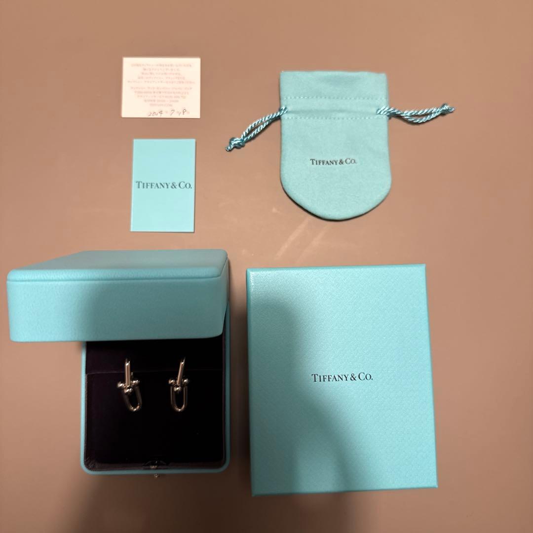 ティファニーハードウェア　ラージリンクピアス