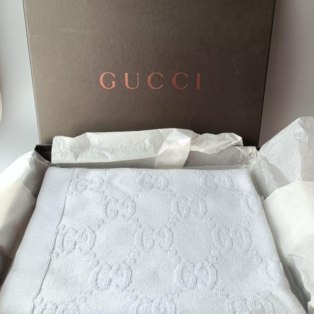 箱付き✨新品同様✨GUCCI babyGG ブランケット