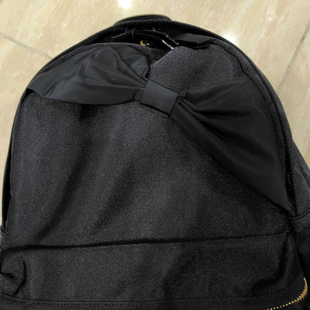 LANVIN en Bleu ブラックリュック　美品