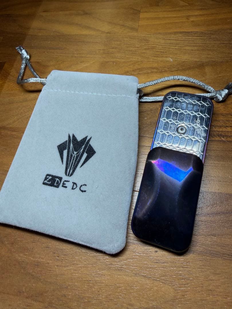 zdedc正規品 音叉内蔵　チタン製