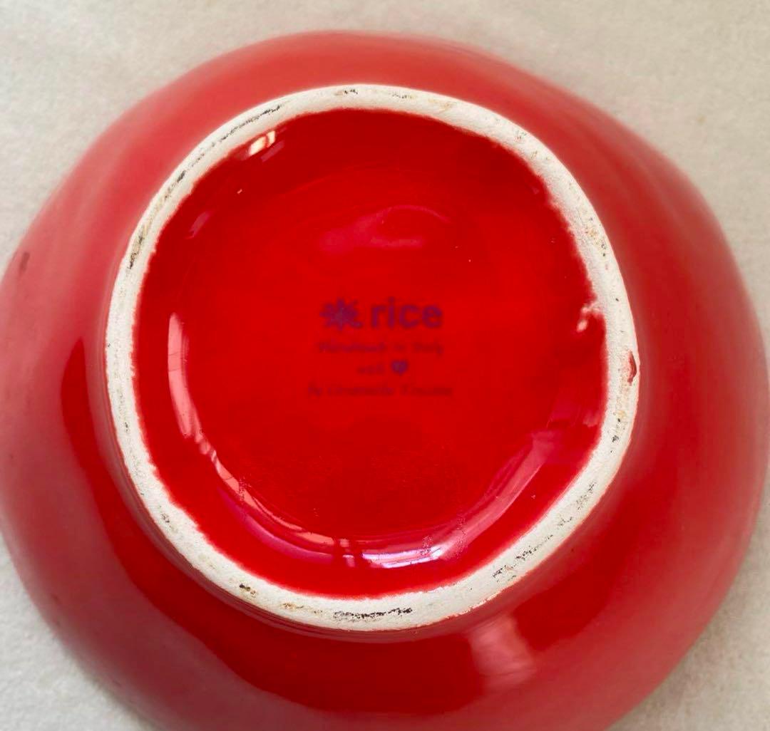 rice シリアルボウル8枚　陶器製　デンマーク　キッチン雑貨　かわいい