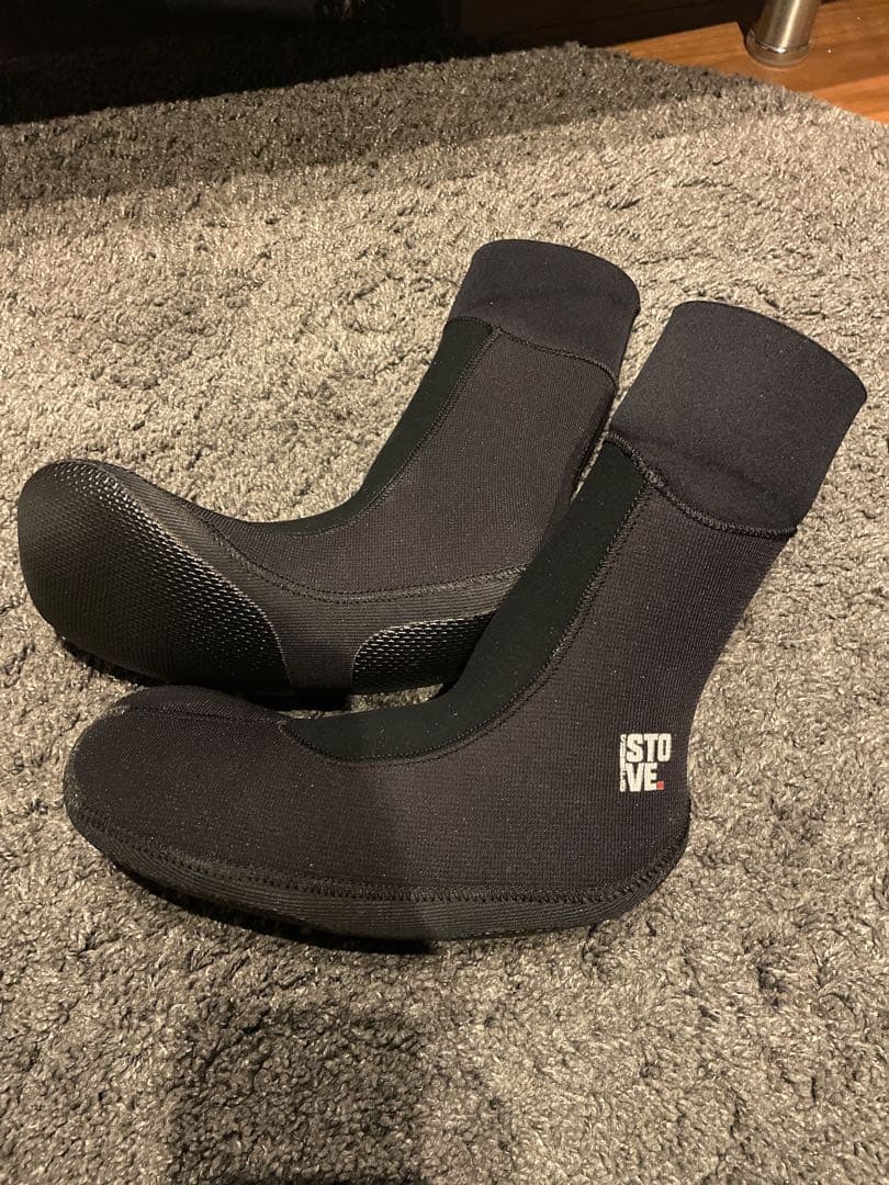 操作保温性重視 84F1ST2_ 4MM ストーブライトソックス起毛 ラウンド