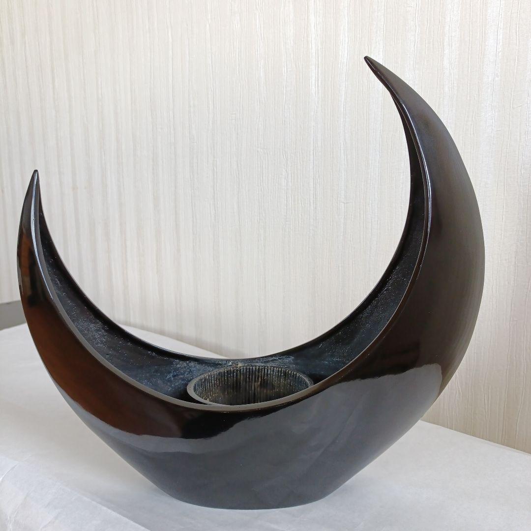 華道 置き月 龍生派 華泉好 箱・敷板付