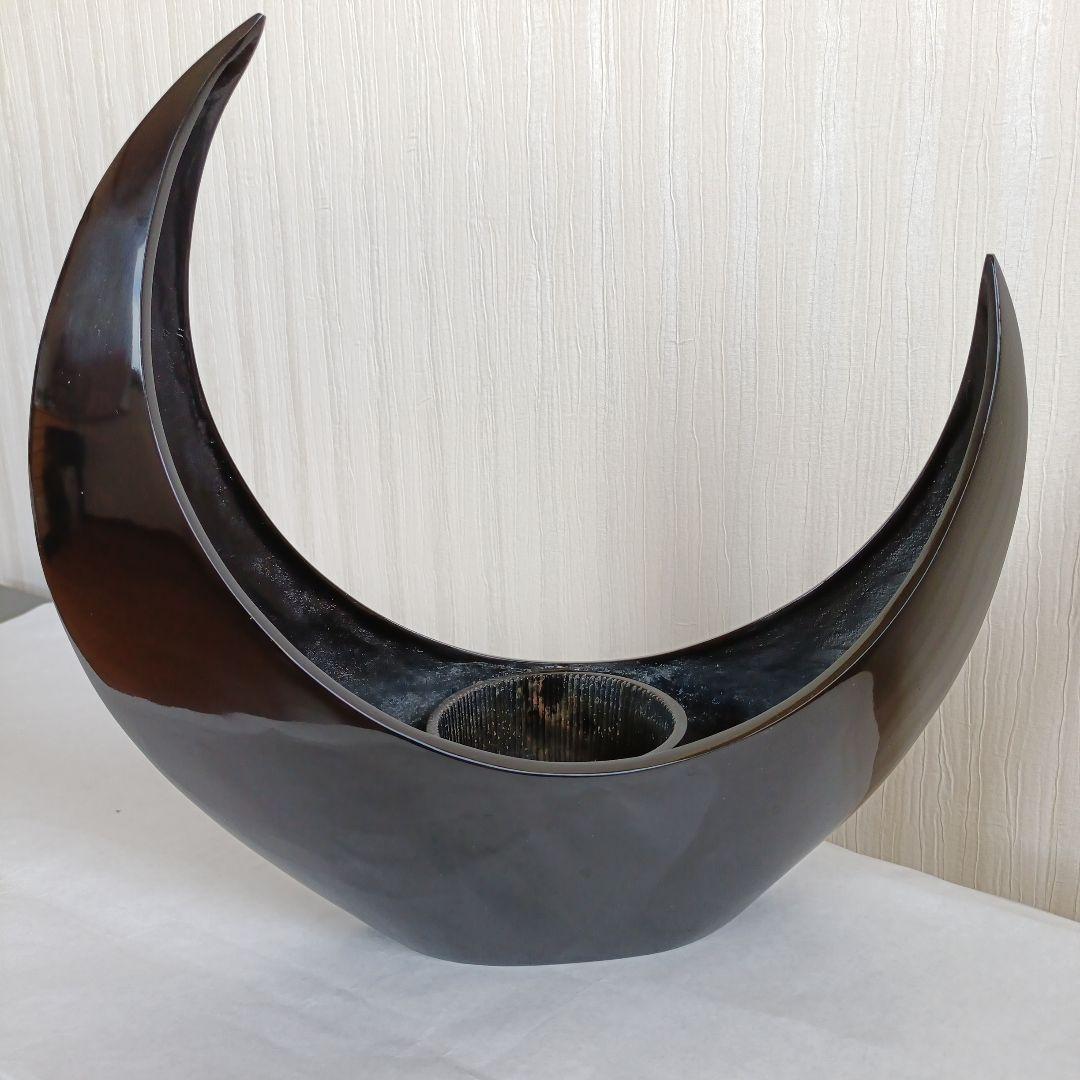 華道 置き月 龍生派 華泉好 箱・敷板付