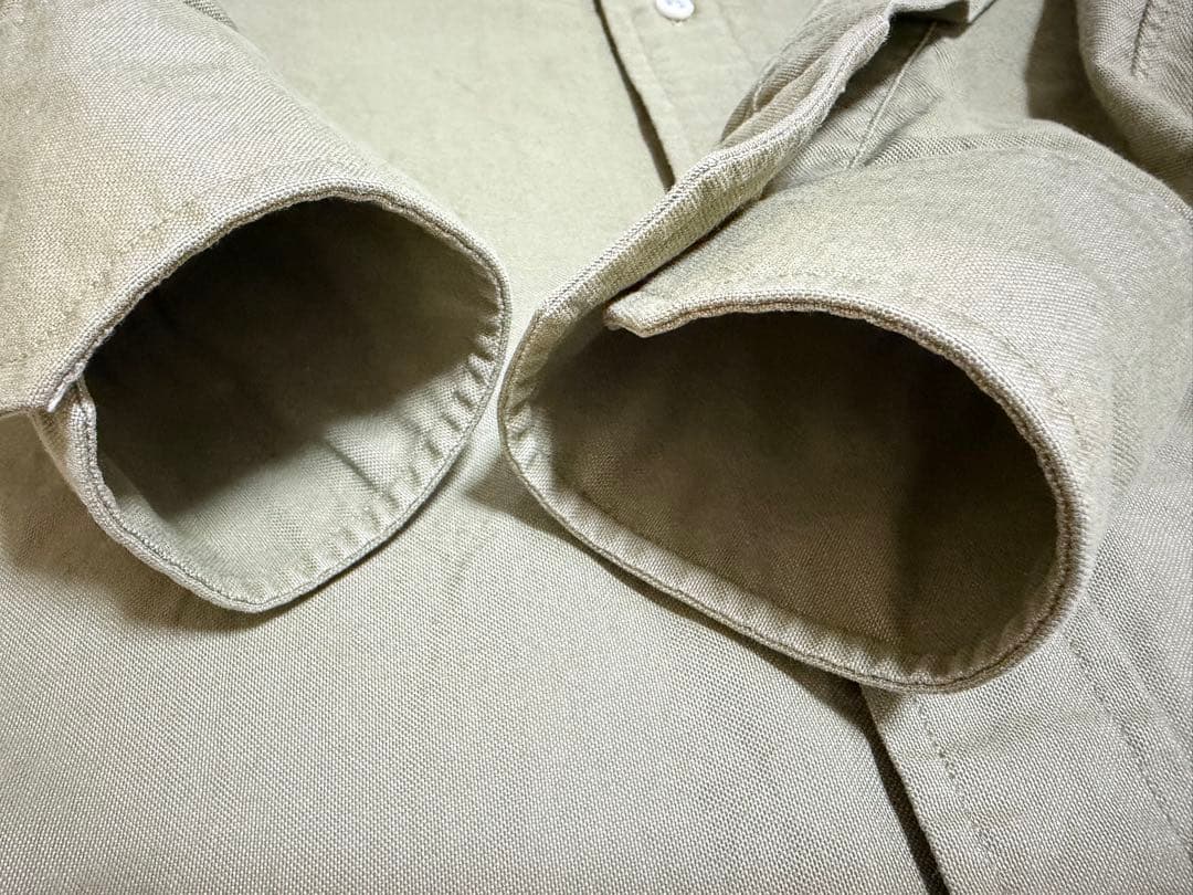 THOM BROWNE. オックスフォード ボタンダウンシャツ オリーブグリーン