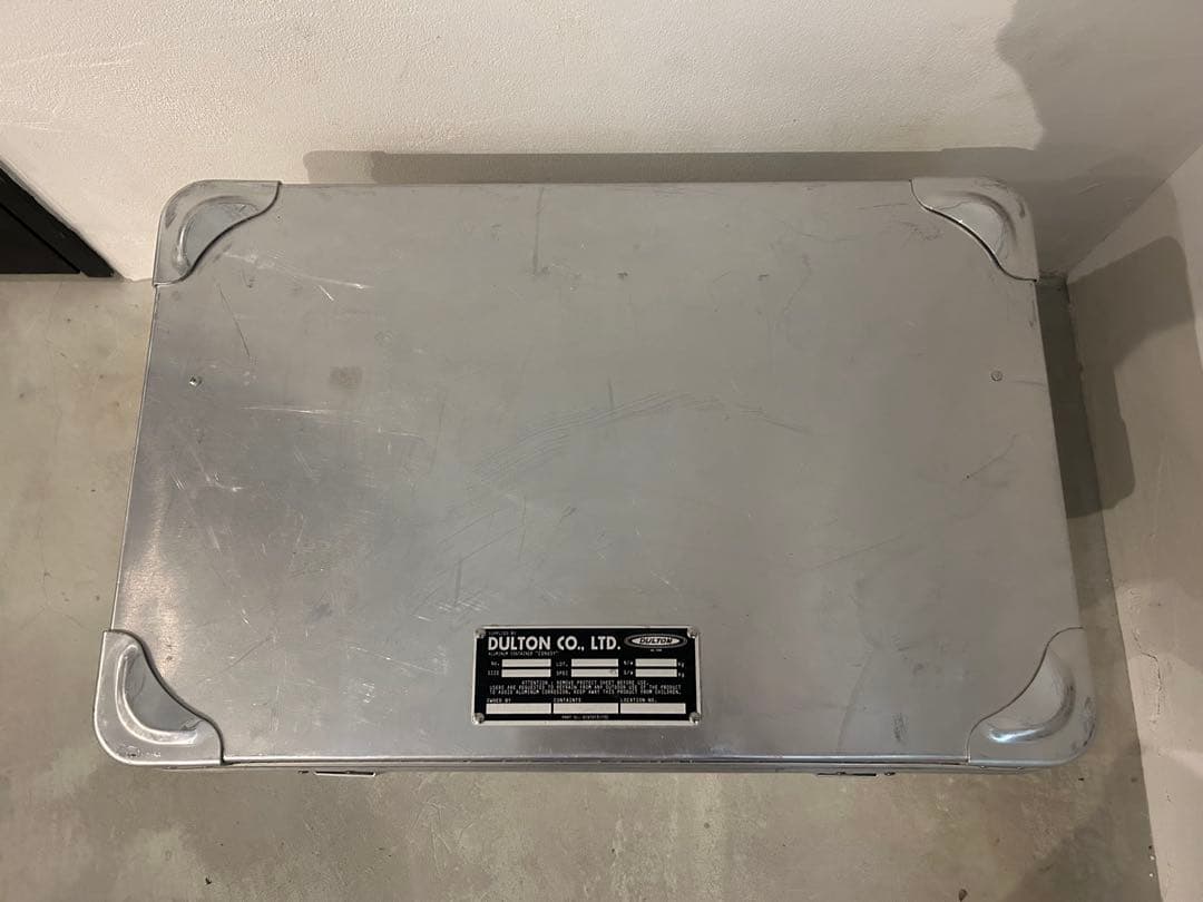 DULTON ダルトン アルミコンテナ (廃盤品)