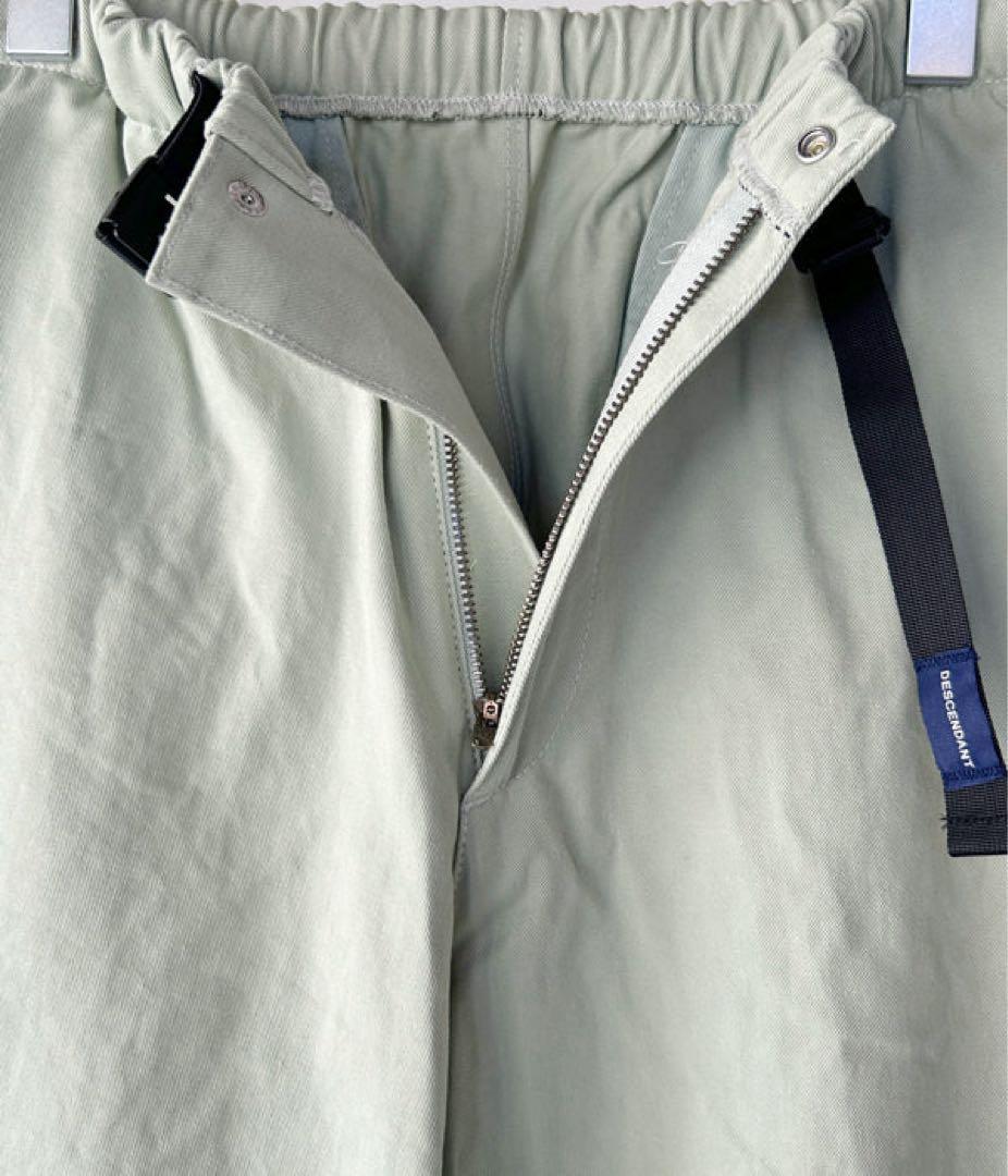 DESCENDANT/CLASP TWILL TROUSERS (GREEN)２